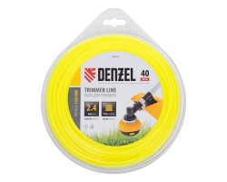 Леска для триммера, квадрат 2.4 мм х 40 м, блистер Flex cord Denzel-foto4
