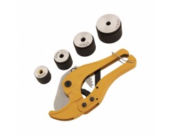 Аппарат для сварки пластиковых труб DWP-750, 750 Вт, 0-300 град, 4 насадки, 20-40 мм Denzel-foto9