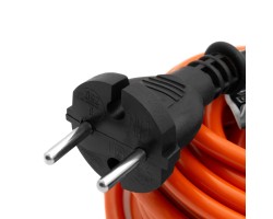 Удлинитель-шнур силовой 30 м, 6А, тип УХз6, ПВС, 1 розетка без заземления Сибртех-foto2