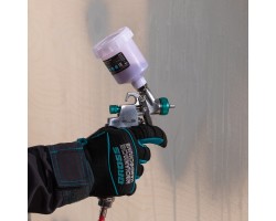 Краскораспылитель AG 810 HVLP, гравитационный, сопло 0.8 мм и 1 мм Stels-foto11