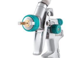 Краскораспылитель AG 810 HVLP, гравитационный, сопло 0.8 мм и 1 мм Stels-foto5