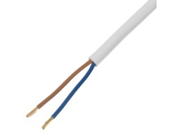 Шнур сетевой Energy Series, ПВС, 1,5 м, 2 x 1,5 мм, с неразборной вилкой, белый, Denzel-foto3