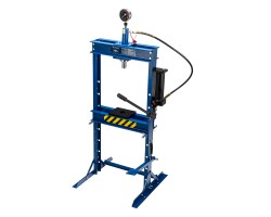 Пресс гидравлический с манометром и педалью, 12 т (комплект из 2 частей) Stels