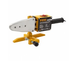 Аппарат для сварки пластиковых труб DWP-1500, 1500 Вт, 260-300 град, комплект насадок, 20-63 мм Denzel 