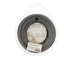 Леска двухкомпонентная для триммера, круглая, 2.4 мм х 15 м, EXTRA CORD Denzel-foto3