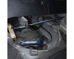 Растяжка гидравлическая, 4 т, набор из 17 предметов, 7 сменных насадок, в металлическом кейсе Stels-foto26