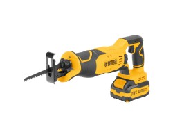 Пила сабельная аккумуляторная RS-180, Li-Ion, 20 В Denzel