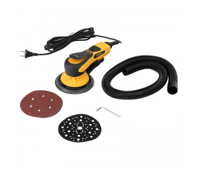 Машина шлифовальная орбитальная бесщет OS-150-BL, 350 Вт, 4000-10000 об/мин Denzel Машина шлифовальная орбитальная бесщет OS-150-BL, 350 Вт, 4000-10000 об/мин Denzel