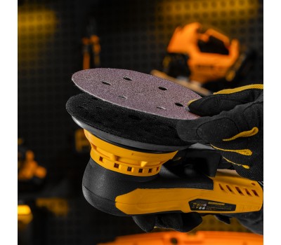 Машина шлифовальная орбитальная бесщет OS-150-BL, 350 Вт, 4000-10000 об/мин Denzel Машина шлифовальная орбитальная бесщет OS-150-BL, 350 Вт, 4000-10000 об/мин Denzel