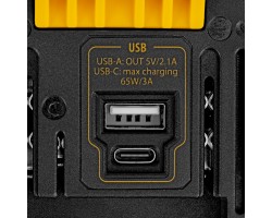 Батарея аккумуляторная BH-20-6.0, Li-Ion, USB, 20 В, 6,0 Ач// Denzel-foto10