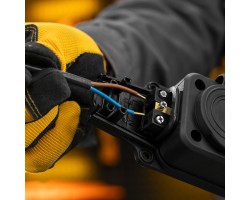 Шнур сетевой Energy Series, ПВС, 1,5 м, 2 x 1,5 мм, с неразборной вилкой, черный, Denzel-foto9