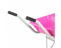 Тачка садовая, грузоподъемность 160 кг, объем 78 л Pink Line Palisad-foto6