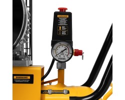 Компрессор воздушный рем. привод BCV 4000-T/100, 4,0 кВт, 100 литров, 690 л/мин Denzel-foto15