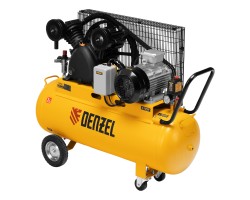 Компрессор воздушный рем. привод BCV 4000-T/100, 4,0 кВт, 100 литров, 690 л/мин Denzel-foto2