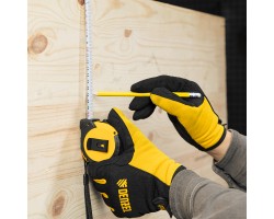 Рулетка 5м х 19мм, двухкомп. корпус, кнопка-пауза Denzel-foto12