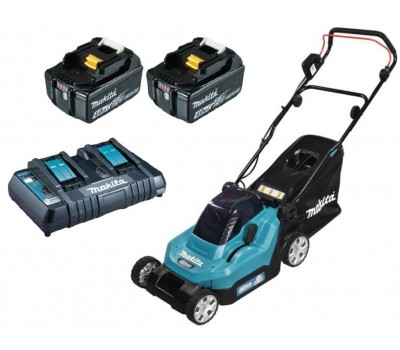 Газонокосилка аккумуляторная Makita DLM382PM2