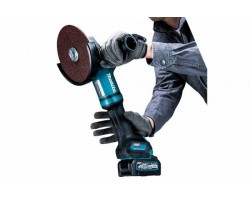 Аккумуляторная угловая шлифовальная машина XGT Makita GA037GZ-foto2