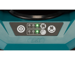 Аккумуляторный вентилятор Makita DCF301Z (с адаптером от сети)-foto4