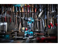 Ударная дрель-шуруповерт XGT Makita HP001GD201-foto10