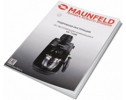Кофемашина рожкового типа MAUNFELD MF-733BK-foto9