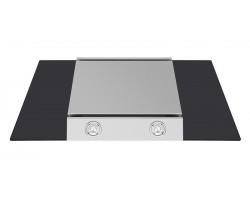 Кухонная вытяжка MAUNFELD Gloria 90 нержавеющая сталь\черное стекло-foto3