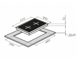 Газовая варочная панель MAUNFELD EGHG.31.33CW\G-foto2