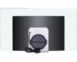 Кухонная вытяжка MAUNFELD Ancona PlusA 90 нержавеющая сталь\прозрачное стекло-foto6