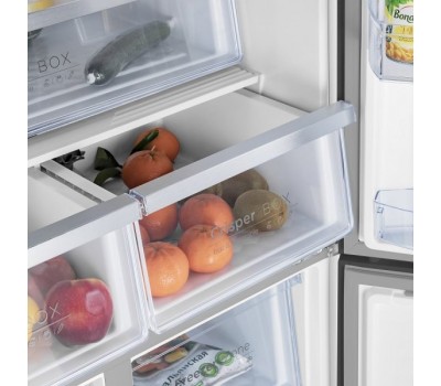 Холодильник с инвертором MAUNFELD MFF181NFSB