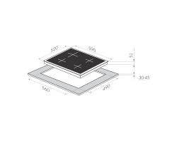Варочная панель Maunfeld MGHE 64 74RIG-foto7