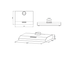 Вытяжка Maunfeld SLIM 60 White-foto15