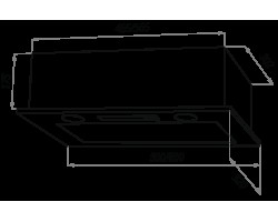 Вытяжка Maunfeld CROSBY PUSH 60 Gl Inox-foto3