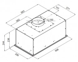 Вытяжка Maunfeld CROSBY POWER 60 Inox-foto3