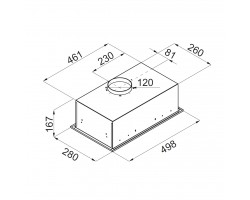 Вытяжка Maunfeld CROSBY SINGL 5028 Inox-foto7