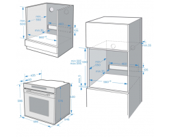 Духовой шкаф Maunfeld MEOR7217SMW-foto8