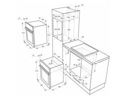Духовой шкаф Maunfeld EOGC604RBG.MT-foto10