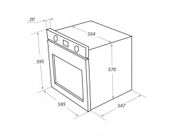 Духовой шкаф Maunfeld EOEH.7611SCSB-foto8