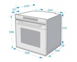 Духовой шкаф Maunfeld MEOM729PB201-foto9