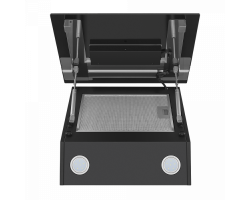 Вытяжка Maunfeld MEDWAY 50 Glass Black Stripe Inox-foto3