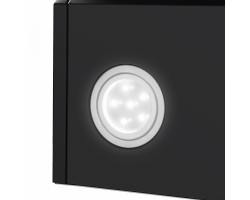 Вытяжка Maunfeld MEDWAY 50 Glass Black Stripe Inox-foto8