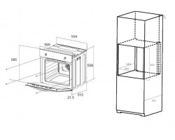 Духовой шкаф Maunfeld EOEC.586PW-foto9