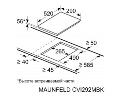 Варочная панель Maunfeld CVI292MBK2-foto7
