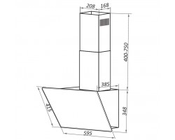 Вытяжка Maunfeld EAGLE 60 Glass Black-foto7