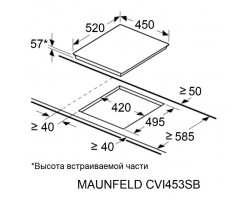 Варочная панель Maunfeld CVI453SBBK-foto6