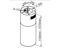 Вытяжка Maunfeld LEE ISLA 39 Copper-foto7