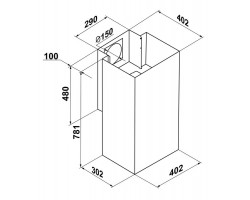 Вытяжка Maunfeld BATH 401 Gold-foto10