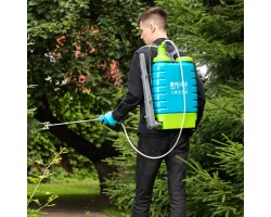 Опрыскиватель ранцевый, 12 л, с насосом, шлангом и разбрызгивателем Palisad Luxe Новинка-foto9