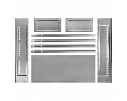 Мангал с ребрами жесткости 700 х 300 х 700 мм, Россия Camping Palisad Новинка-foto4