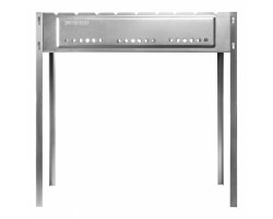 Мангал с ребрами жесткости 700 х 300 х 700 мм, Россия Camping Palisad Новинка-foto2