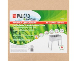 Мангал-дипломат 455 х 300 х 550 мм, Россия Camping Palisad Новинка-foto7