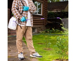 Опрыскиватель ручной, 5 л, с насосом, шлангом, разбрызгиватель Palisad Новинка-foto12